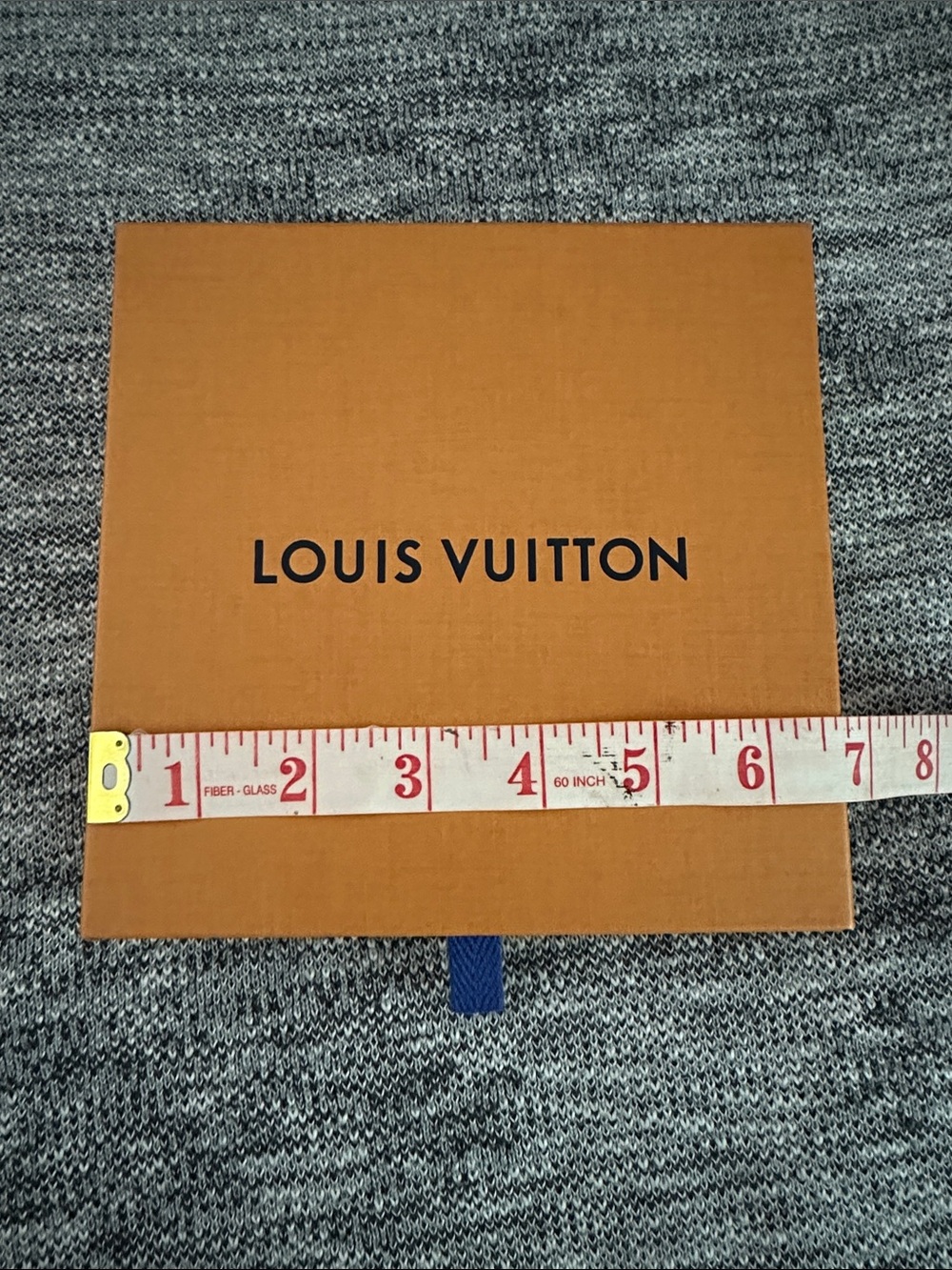 Louis Vuitton Orange Box with Blue Pull Tab